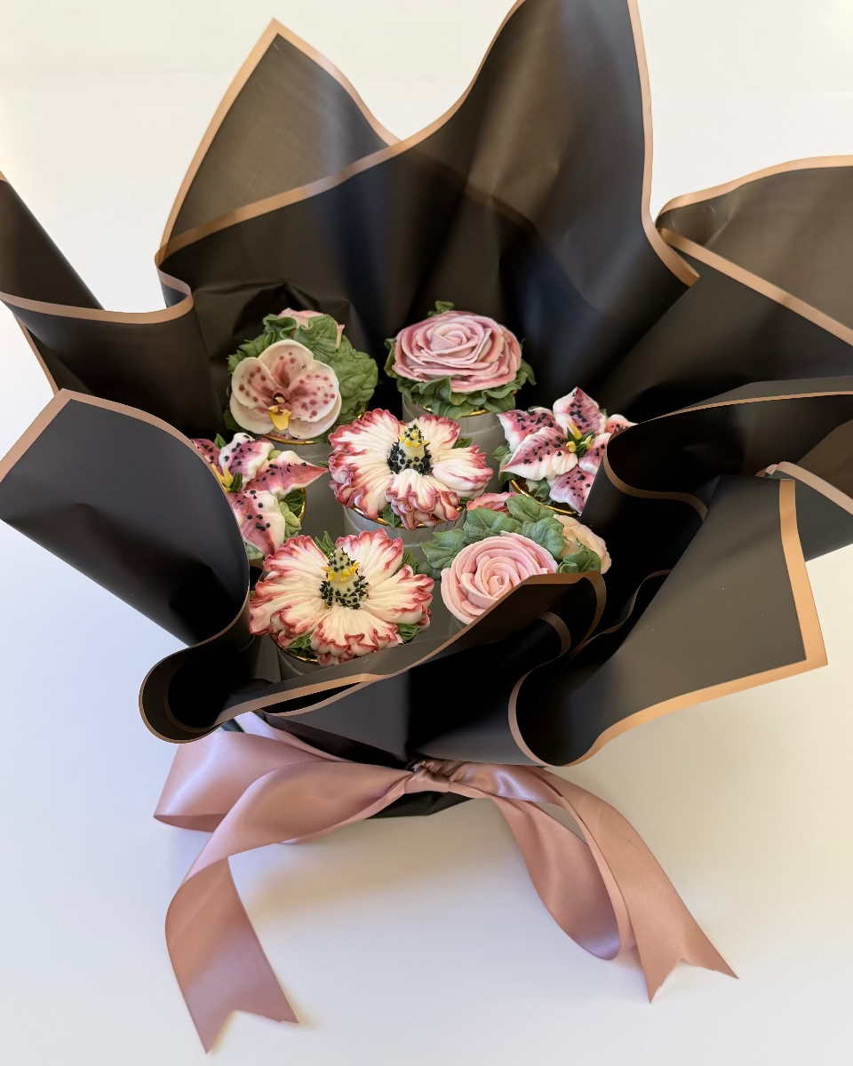 Sweet n Skinny Cupcake Bouquet