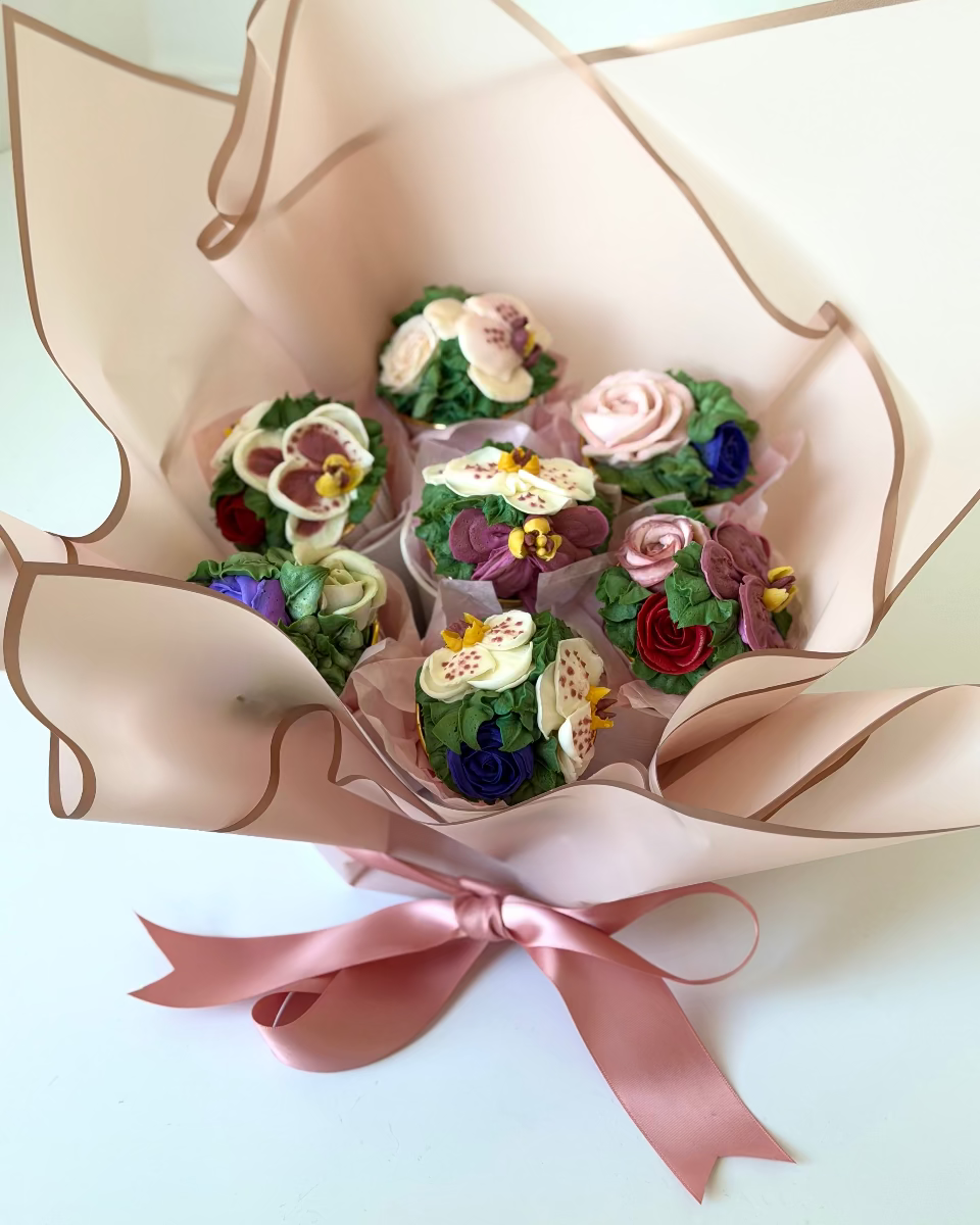 Sweet n Skinny Cupcake Bouquet