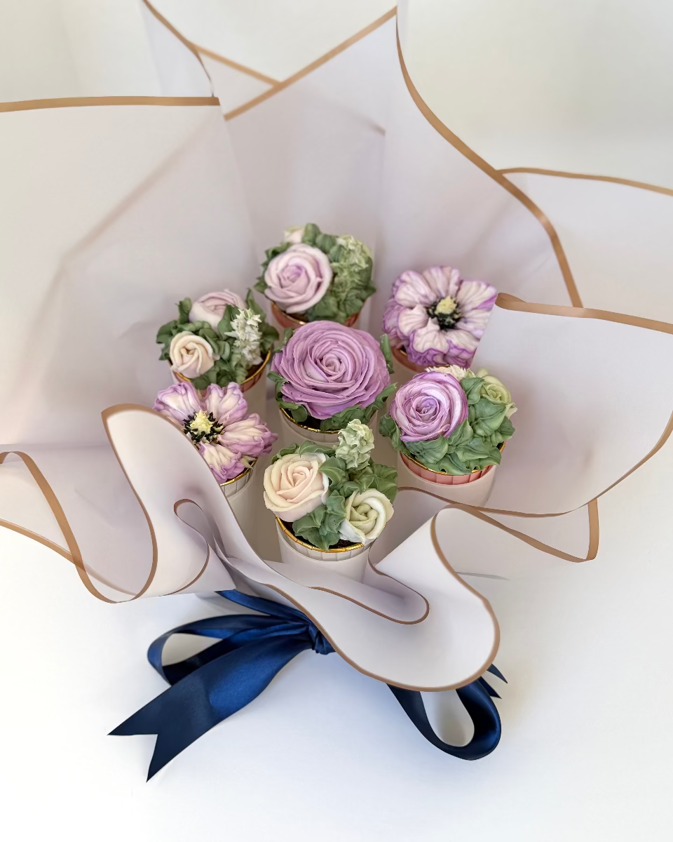 Sweet n Skinny Cupcake Bouquet