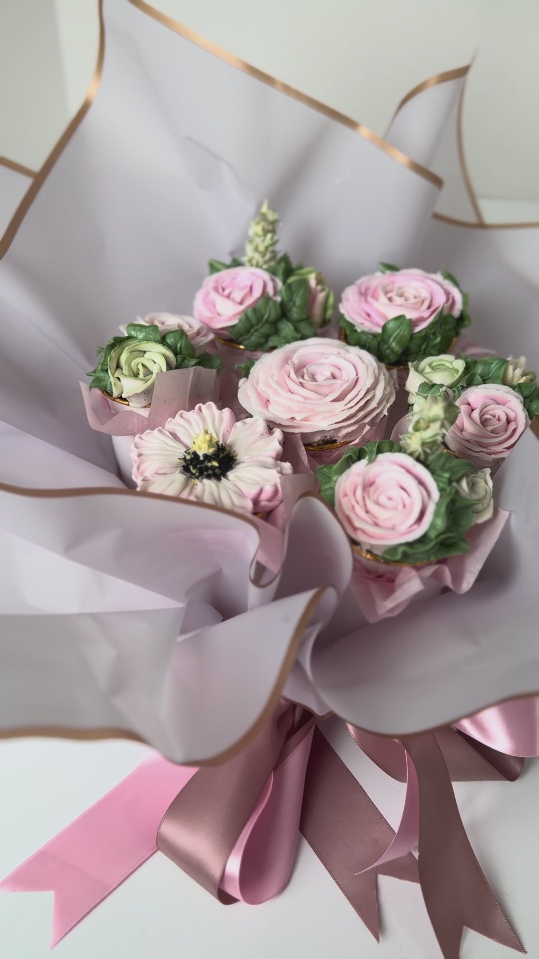 Sweet n Skinny Cupcake Bouquet